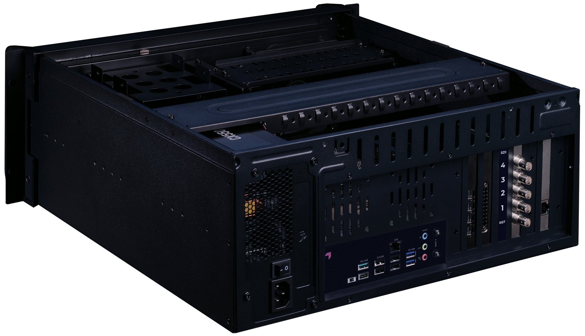 MMG Axis Rear Open View