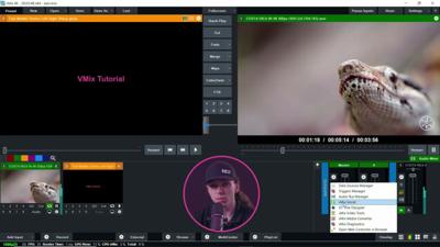 MMG - Vmix Tutorials - PART 1 - The User Interface
