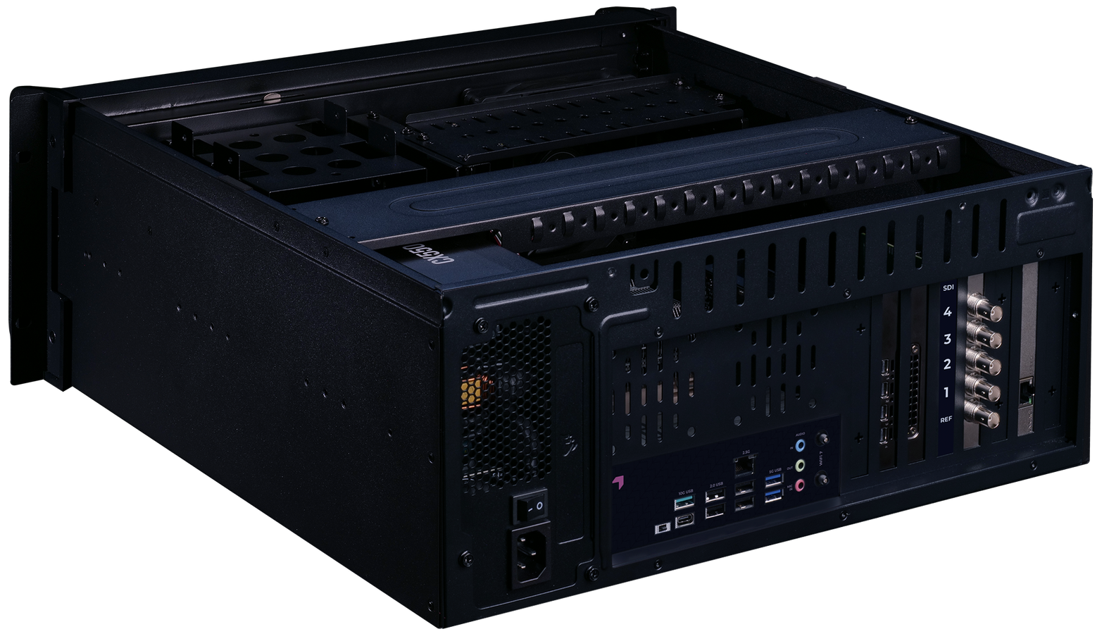 MMG Axis Rear Open View